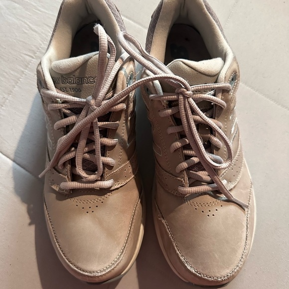 New Balance Taupe and Gray Walking Shoes - Picture 5 of 11